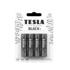 Батарейки "TESLA AA: BLACK+", 4 шт