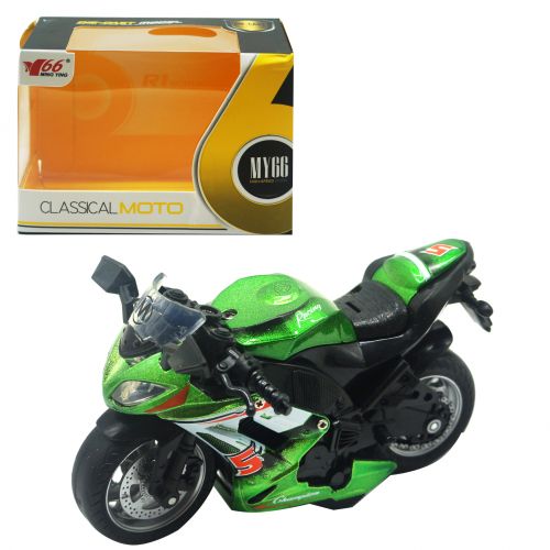 Мотоцикл "Classical moto", салатовый (MING YING)