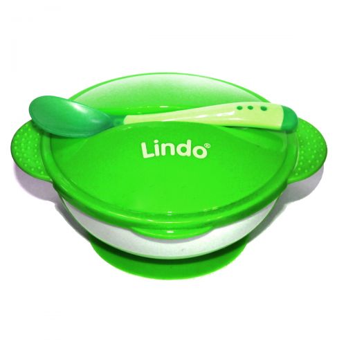 Набор для кормления, салатовый (Lindo)