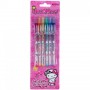 Набір гелевих ручок з гліттером "Hello Kitty", 6 шт (Kite)