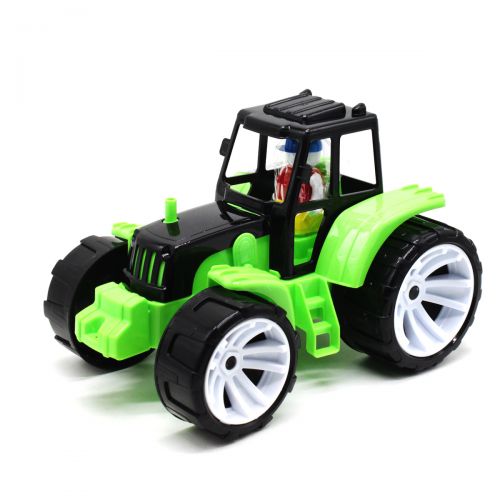 Трактор пластиковий, зелений (Bamsic)