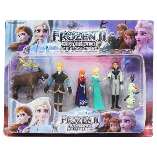 Уценка. Фигурки-персонажи "Frozen" - немного стерта краска и есть пятна на фигурках, смята упаковка (MiC)