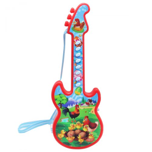 Музыкальная игрушка "Гитара", красная (MiC)