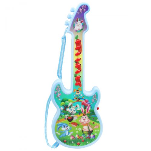 Музыкальная игрушка "Гитара", голубая (MiC)