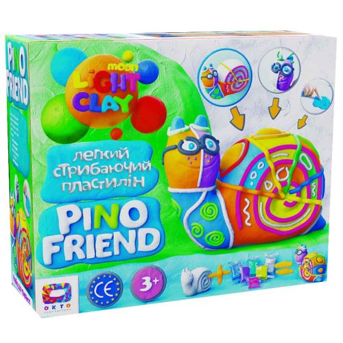 Набор для лепки "Pino Friend: Динозаврик Райли" (Окто)