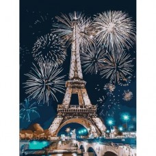 Картина по номерам "Огни Парижа" ★★★★