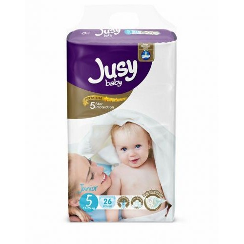 Детские подгузники "Jusy junior" 5 (11-25 кг) (Jusy)