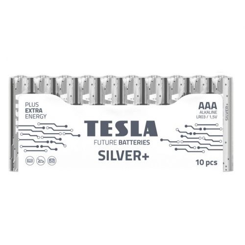 Батарейки "TESLA AАA: SILVER+, 10 шт (Tesla)