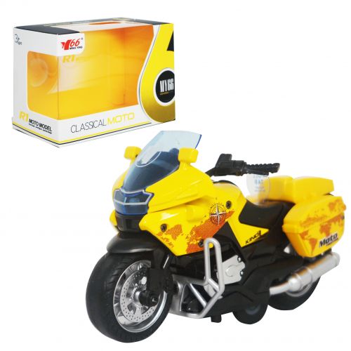 Мотоцикл "Classical moto", желтый (MING YING)
