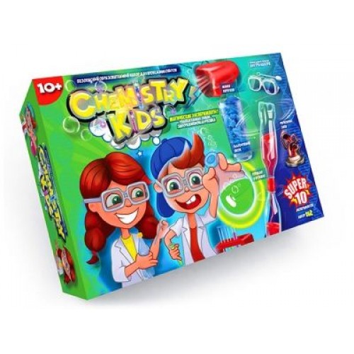 Великий набір для дослідів "Chemistry Kids" (рус) (Dankotoys)