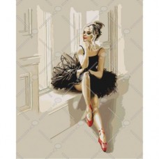 Картина по номерам "Изысканность балерины" ★★★
