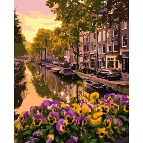 Картина по номерам "Амстердам" (Идейка)