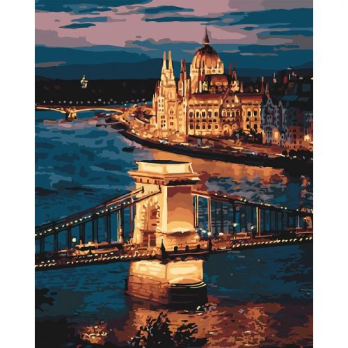 Картина за номерами "Чарівний Будапешт" ★★★★ (Идейка)