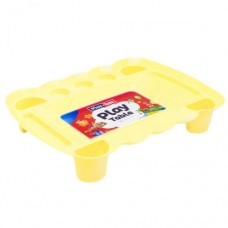 Ігровий столик для піску і пластиліну (жовтий)