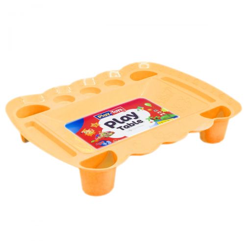 Игровой столик для песка и пластилина (оранжевый) (Play Toys)