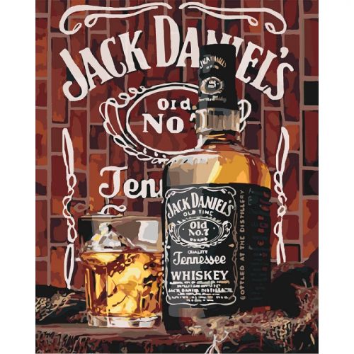 Картина за номерами "Jack Daniel's" ★★★★ (Идейка)