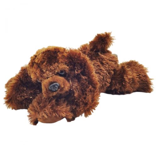 Плюшева іграшка "Болонка", коричневий (MiC)