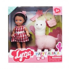 Игровой набор "Happy Alpaca", розовый