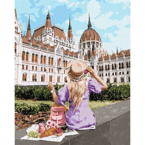 Картина за номерами "Вихідні в Будапешті" ★★★★★ (Идейка)