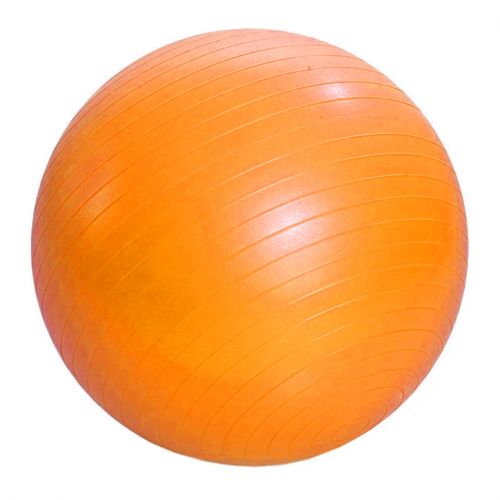 М'яч гумовий для фітнесу, 55 см (помаранчевий) (MiC)