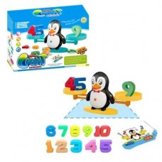 Уценка. Игра-балансир "Математические весы: Пингвинчик"  - царапины на пингвине