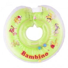 Круг для купания младенцев "Bambino", зеленый
