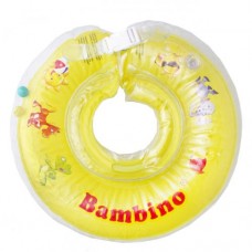 Круг для купания младенцев "Bambino", желтый
