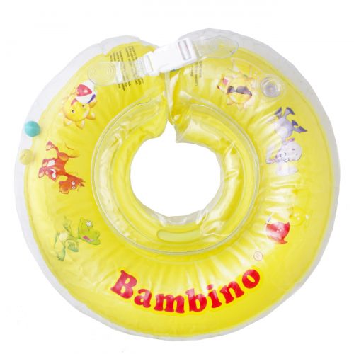 Круг для купання немовлят "Bambino", жовтий (MiC)
