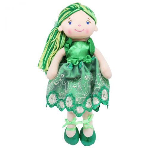 Кукла мягкая, зеленый (MiC)