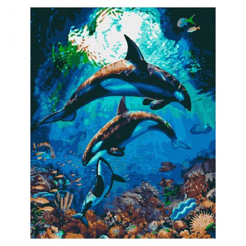 Картина по номерам "Подводное царство" (Riviera Blanca)