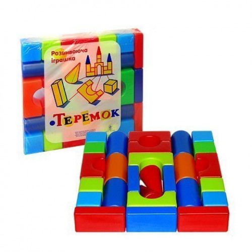 Кубики "Теремок" (28 елементів) (M-toys)