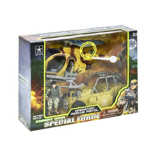 Военный набор "Special Force" (с вертолетом) (JLX Toys)
