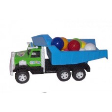 Машинка "Фарго" с пластиковыми шариками (с синим кузовом)