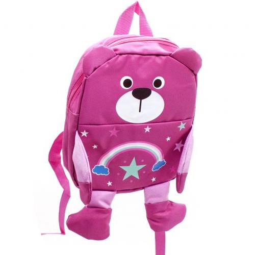 Рюкзак дитячий "Ведмедик" (рожевий) (MiC)