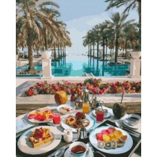 Картина по номерам "Райский завтрак"
