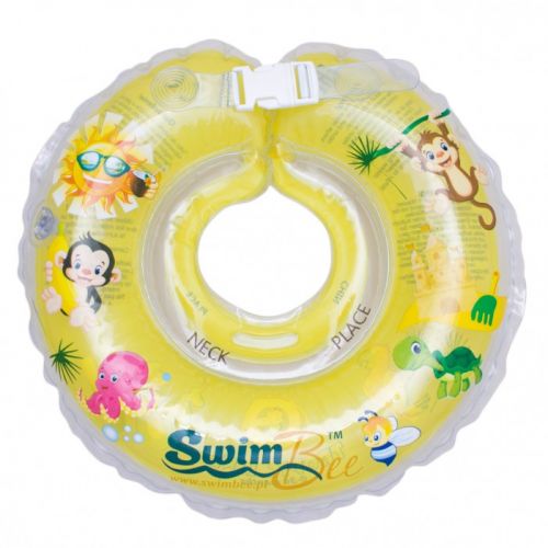 Круг для купания младенцев, желтый (SwimBee)