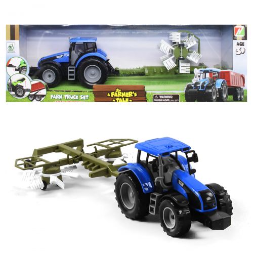 Игровой набор "Farm Truck set", синий (Huanzhi Toys)