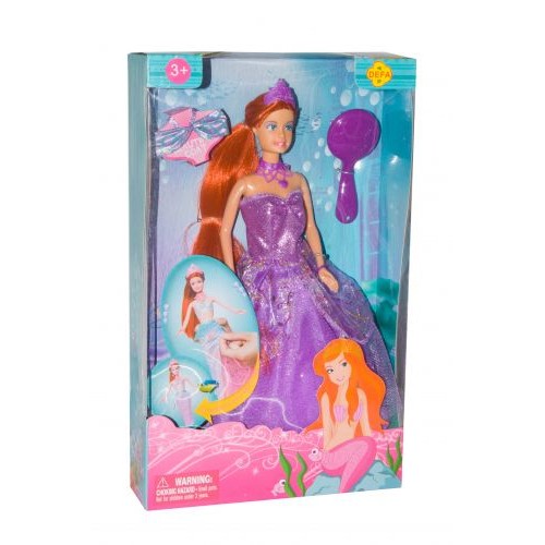 Лялька "Defa: принцеса русалка" (у фіолетовому) (DEFA)