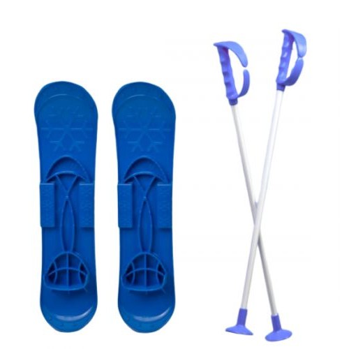 Детские лыжи "SKI BIG FOOT" (синие) (MARMAT)