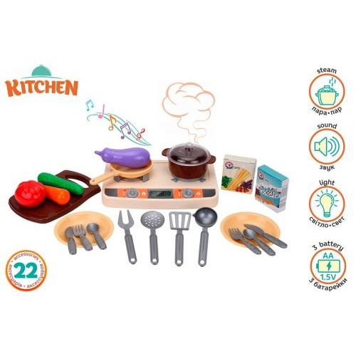 Кухня "Kitchen Set", 22 детали