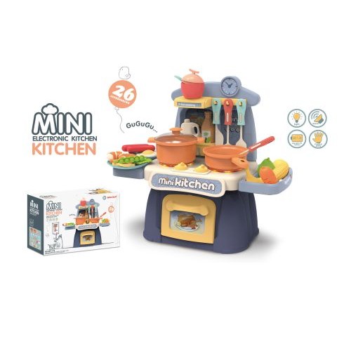 Игровой набор "Mini Kitchen" со световыми и звуковыми эффектами, 26 эл (Beibe Good)