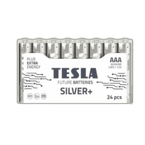 Батарейки "TESLA AAA: SILVER +, 24 шт (Tesla)