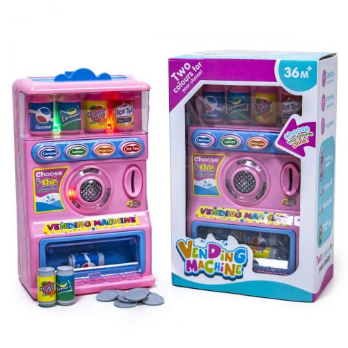 Интерактивная игрушка "Автомат с газировкой", розовый (MiC)