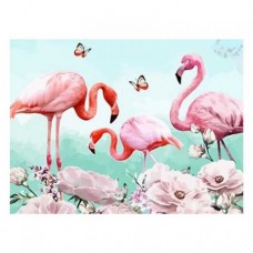 Алмазная мозаика "Фламинго"