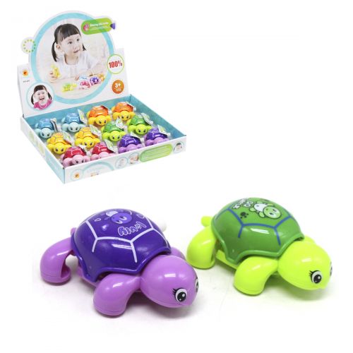 Набор заводных игрушек "Черепаха", 12 штук (IQANGEL)