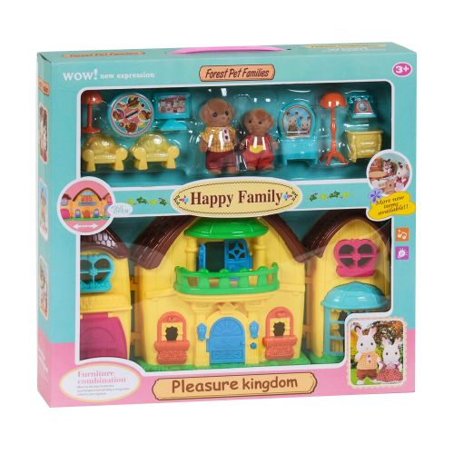 Кукольный домик "Happy Family" (животные) (MiC)