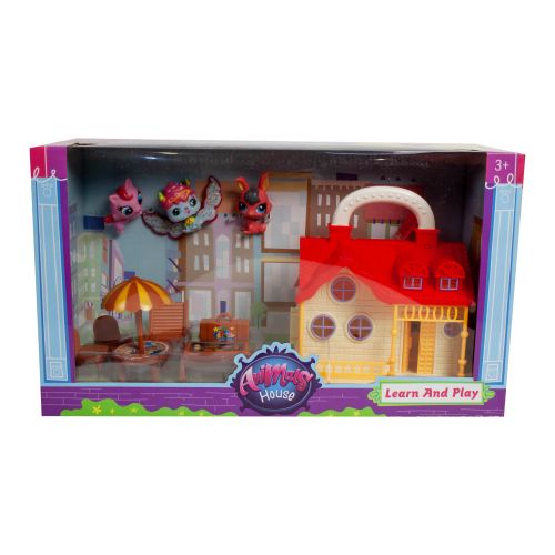 Кукольный дом "Petshop" с героями и мебелью (MiC)