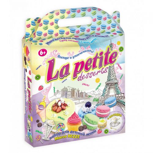 Набор для лепки "La petite desserts", большой (Strateg)