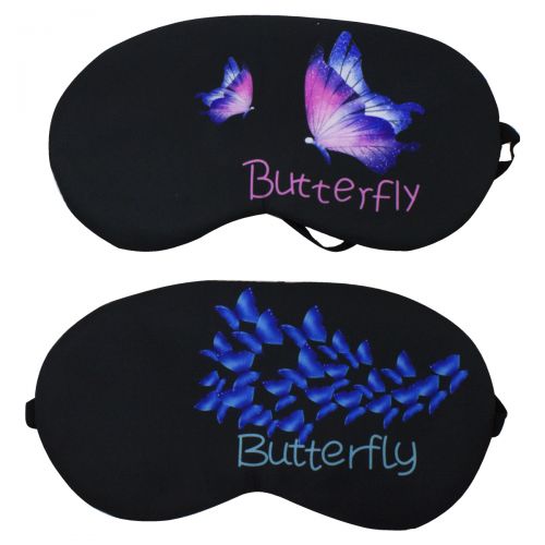 Повязка для сна "Бабочки", 12 штук (Bugu)