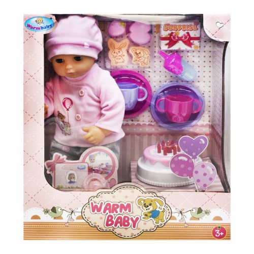 Пупс "Warm Baby. День народження", в костюмчику (Warm Baby)